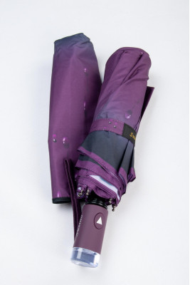 Жіноча парасолька-напівавтомат "Краплі"